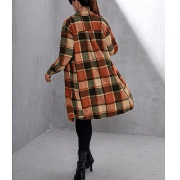 Luxe plaid coat - Picture 3 of 5